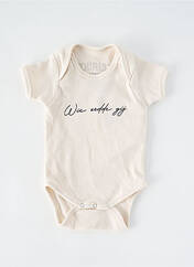 Body lingerie beige TOURIST LEMC pour enfant seconde vue