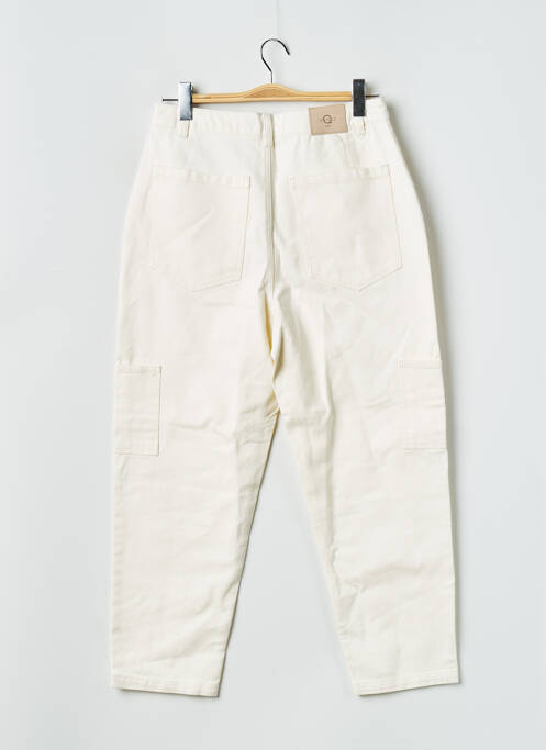 Pantalon droit beige ONLY pour femme