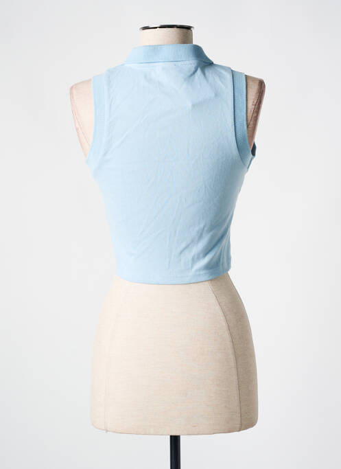 Polo bleu SUBDUED pour femme