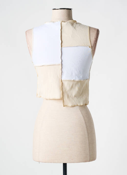 Top blanc SUBDUED pour femme