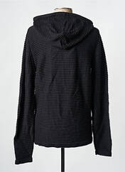 Sweat-shirt à capuche noir JACK & JONES pour homme seconde vue