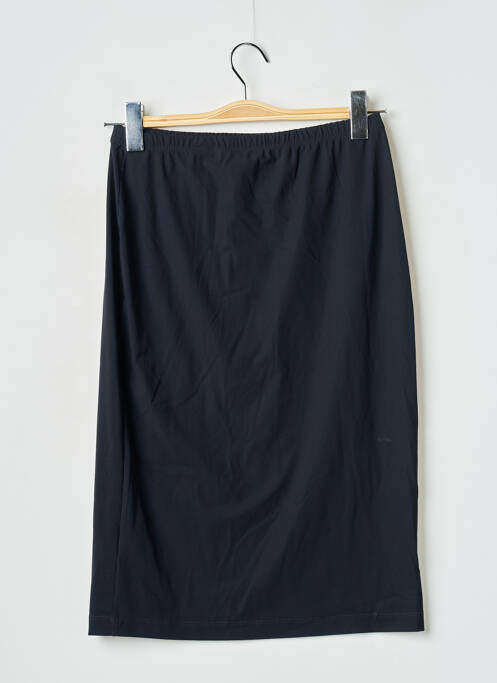 Jupe mi-longue noir LI Q pour femme