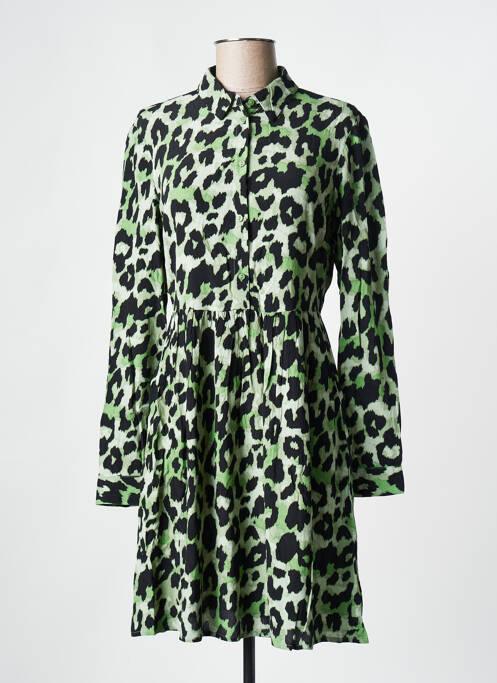 Robe courte vert VILA pour femme