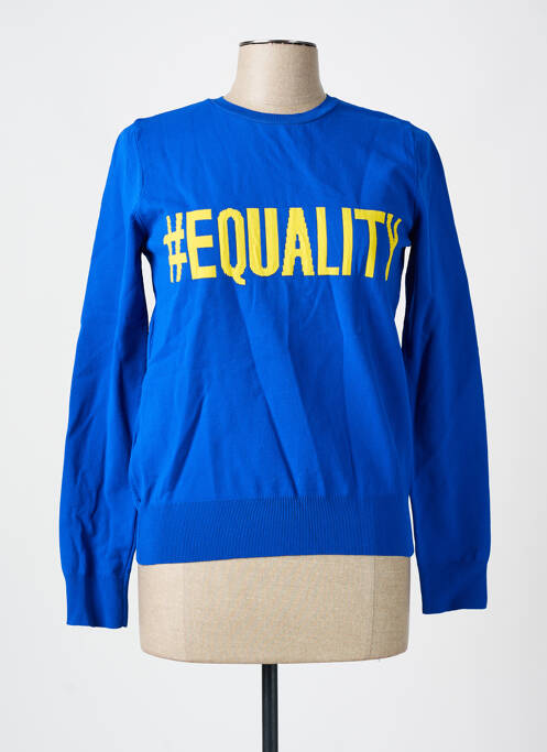 Pull bleu MANGO pour femme