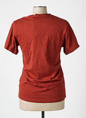 T-shirt marron NO EXCESS pour homme seconde vue