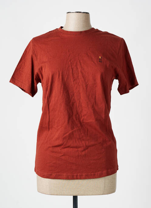 T-shirt marron NO EXCESS pour homme