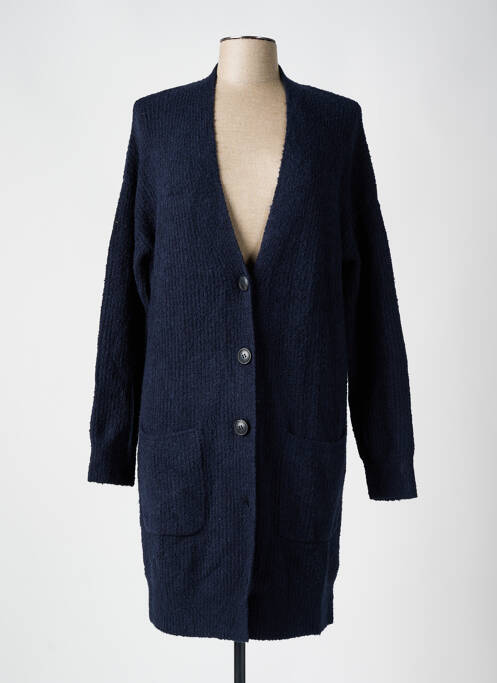 Gilet manches longues bleu TOM TAILOR pour femme