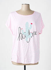T-shirt blanc S.OLIVER pour femme seconde vue