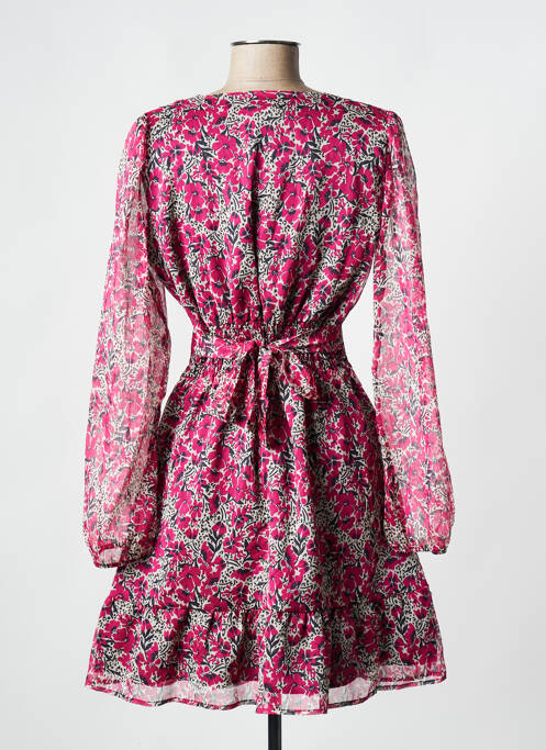 Robe mi-longue rouge MORGAN femme