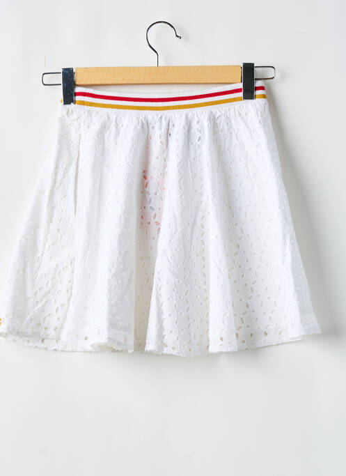 Jupe courte blanc SUPERDRY pour femme