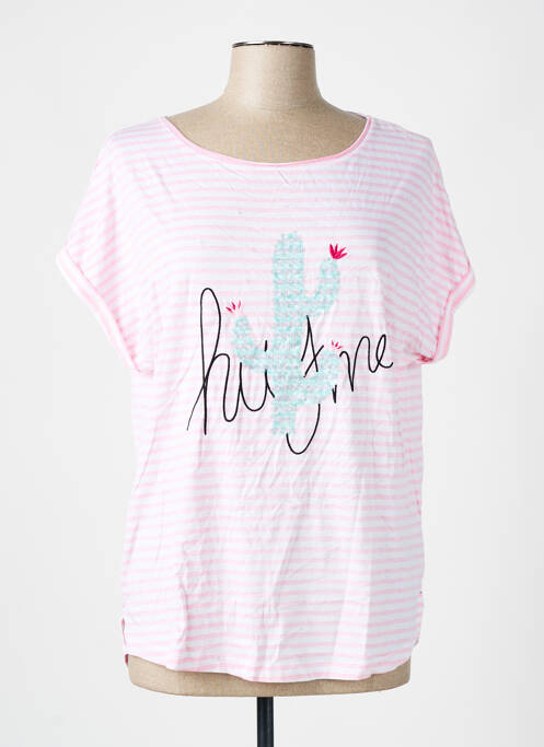 T-shirt blanc S.OLIVER pour femme
