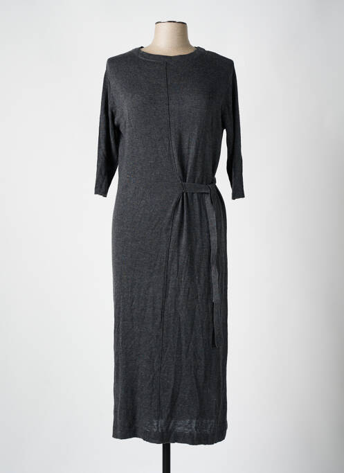 Robe courte gris MANGO pour femme