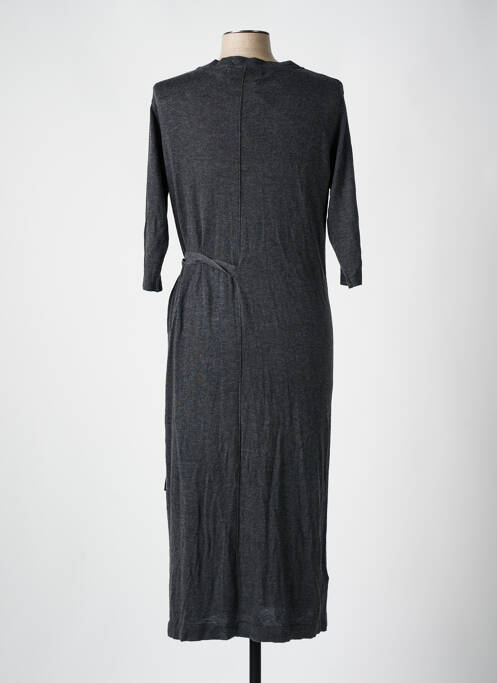 Robe courte gris MANGO pour femme