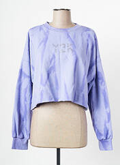 Sweat-shirt violet TALLY WEIJL pour femme seconde vue