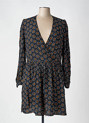 Robe mi-longue noir MANGO femme