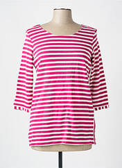 T-shirt rose CECIL pour femme seconde vue