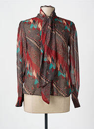 Chemisier marron MOLLY BRACKEN femme