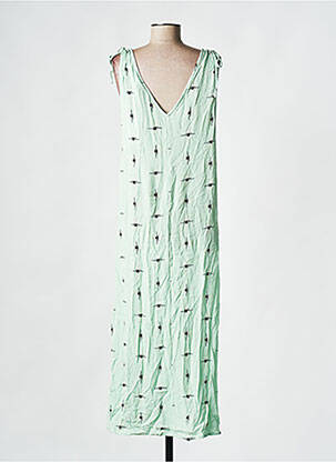 Robe longue vert VILA femme