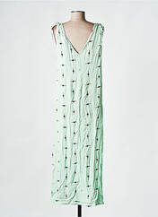 Robe longue vert VILA pour femme seconde vue