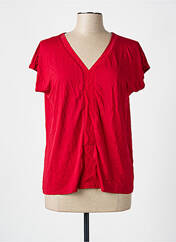 T-shirt rouge STREET ONE pour femme seconde vue