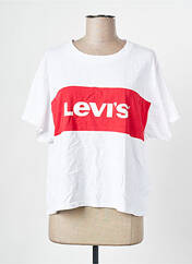 T-shirt blanc LEVIS pour femme seconde vue