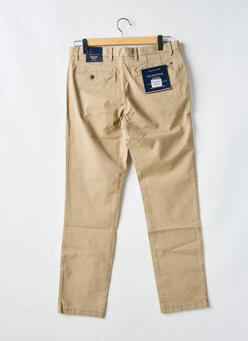 Pantalon chino beige TOMMY HILFIGER pour homme