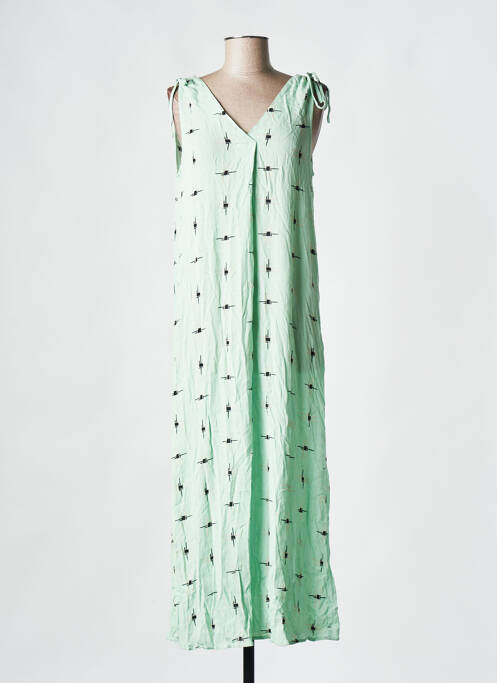 Robe longue vert VILA pour femme