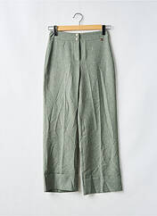 Pantalon large vert AMELIE & AMELIE pour femme seconde vue