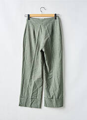 Pantalon large vert AMELIE & AMELIE pour femme seconde vue