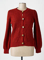 Gilet manches longues marron ONLY pour fille seconde vue