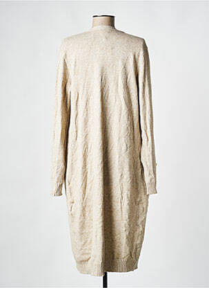 Gilet manches longues beige VILA femme