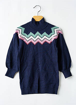 Robe courte bleu S.OLIVER fille