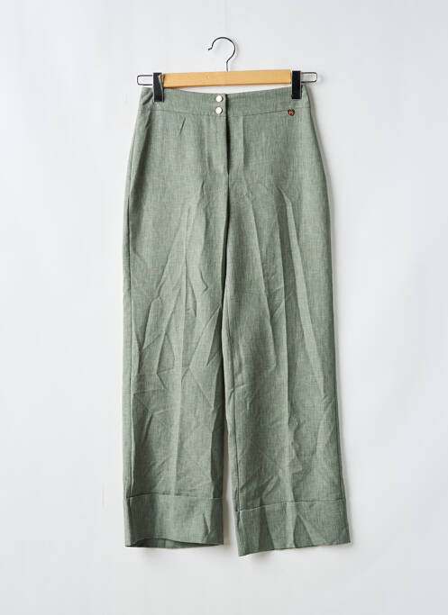 Pantalon large vert AMELIE & AMELIE pour femme