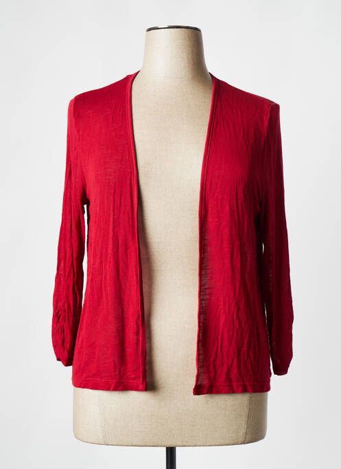 Gilet manches longues rouge STREET ONE pour femme