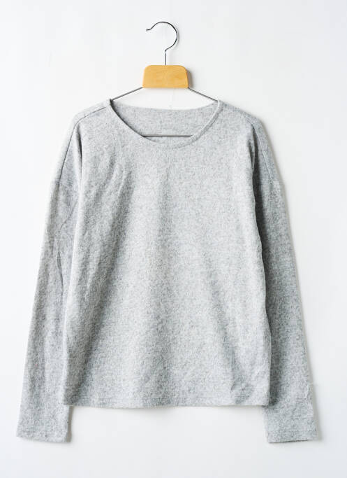 T-shirt gris ONLY pour fille