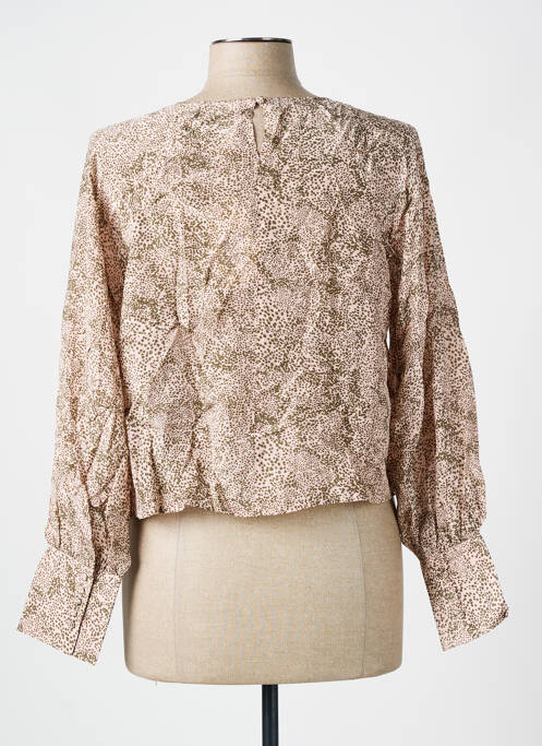 Blouse rose MANGO pour femme