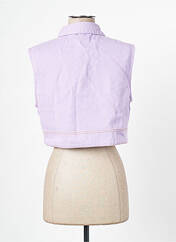 Veste en jean violet NOISY MAY pour femme seconde vue