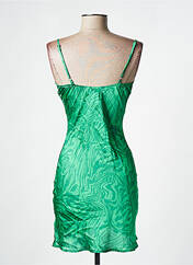 Robe courte vert SUBDUED pour femme seconde vue