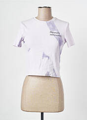 T-shirt violet TALLY WEIJL pour femme seconde vue