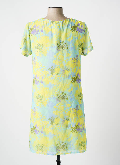 Robe courte jaune BELLITA pour femme