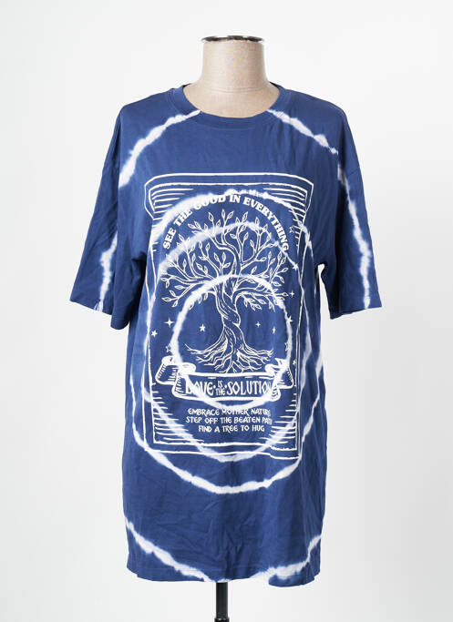 T-shirt bleu TALLY WEIJL pour femme