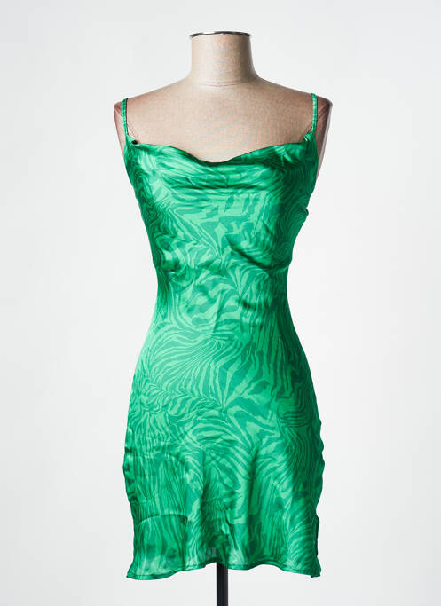Robe courte vert SUBDUED pour femme
