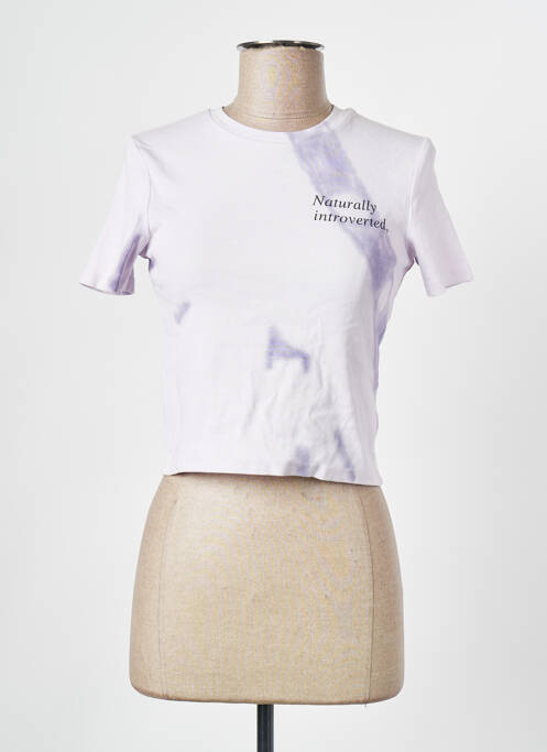 T-shirt violet TALLY WEIJL pour femme