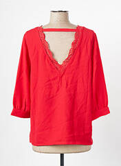 Blouse rouge VERO MODA pour femme seconde vue