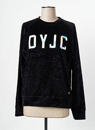 Sweat-shirt noir DYJCODE BY DENNIS PRAET  femme