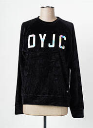 Sweat-shirt noir DYJCODE BY DENNIS PRAET  femme