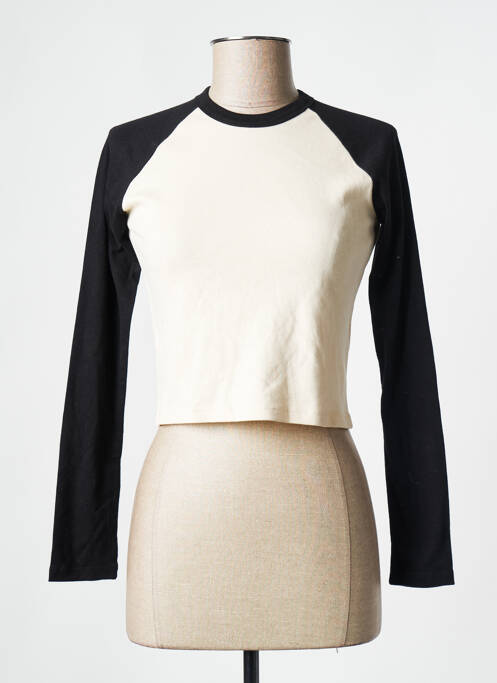 T-shirt noir SUBDUED pour femme