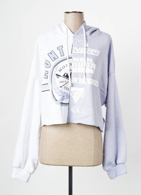 Sweat-shirt à capuche violet TALLY WEIJL pour femme