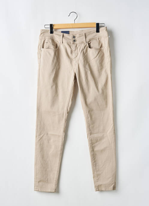Jeans skinny beige SALSA pour femme