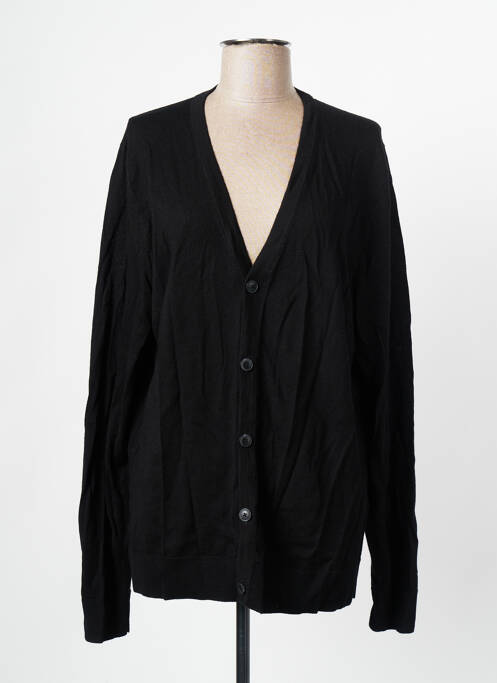 Gilet manches longues noir JACK & JONES pour homme
